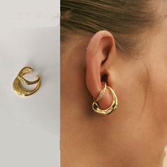 Brand Name: MaytrendsMaterial: MetalMetals Type: aluminium alloyGender: WomenEarring Type: Clip EarringsShape\pattern: GeometricFine or Fashion: FashionStyle: ClassicItem Type: EarringsModel Number: HH