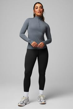 Relentless 2-Piece Outfit Fabletics black female Activewear >> Womens >> Outfits regular Active Wear Black Women, Fitness Attire For Women, Active Wear Outfits Women, Physiotherapist Outfit, Outfit Running Mujer, Gym Class Outfits, Pe Fits, Modest Gym Outfits For Women, Fabletics Outfits