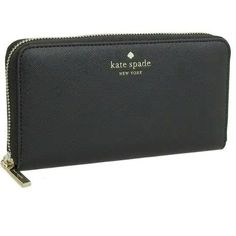 Slip Pocket On Back Foil Embossed With Spade Logo 12 Credit Card Slots 2 Slip Pockets Zip Coin Compartment 3 Gusset Compartments Spade Logo, Continental Wallet, Card Slots, Slots, Kate Spade, Foil, Credit Card, Coin, Bag Lady