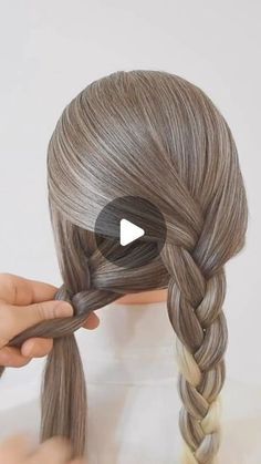 Hairstyle Tutorials For Medium Hair, Long Hair Designs, Elegant Hairstyle, Natural Hair Tutorials, Hair Bun Tutorial, Styles Braids, Easy Hair Updos, Hair Braid Videos