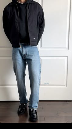 Black Loafers Outfit Men, Penny Loafers Outfit, Loafers Men Outfit, Black Outfit Men, Minimalist Fashion Men, Loafers Outfit, Aesthetic Outfits Men, Fall Ootd, Mens Casual Outfits Summer