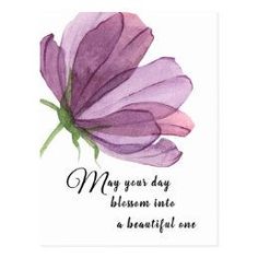 FREE Design Tool on ZazzleShop Watercolor Purple Add Name Elegant Birthday Wishes Card created by ZiggletsPersonalize it with photostext or purchase as is Wishing You A Beautiful Day, Natural Flowers Images, Happy Birthday Purple Flowers, Elegant Birthday Wishes, Flowers Quotes Inspirational, Elegant Birthday Cards, Name Day Wishes, Son Birthday Wishes, For Brother Birthday Wishes