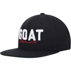 Go toe-to-toe in Muhammad Ali style with this GOAT hat. Crafted by Contenders Clothing, it features striking graphics across the front and a snapback design for a perfect fit. Whether training like Muhammad Ali or enjoying a day in the sun, make any outfit pack a punch with this eye-catching cap. Goat Hat, Rumble In The Jungle, Muhammad Ali, For Sale Sign, Sports Illustrated, Adjustable Hat, Snapback Hat, Snapback Hats, Goats