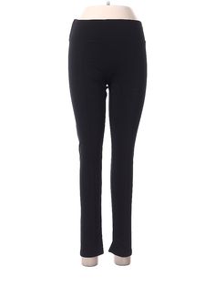 Ashley Blue Leggings Size: Medium Bottoms - used. 95% Polyester, 5% Spandex, Solid | Ashley Blue Leggings: Black Solid Bottoms - Size Medium Tight Mid-rise Elastane Leggings, High Rise Tight Elastane Leggings, Tight High-waisted Elastane Leggings, Stretch High Rise Pull-on Pants, High-waisted Stretch Elastane Leggings, Stretch High-waisted Elastane Leggings, Stretch High-waisted Jeggings, Stretch High Rise Elastane Pants, High Rise Stretch Elastane Pants