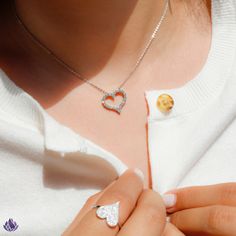 💖 Double the love with these sparkling heart-shaped pieces! Which do you adore more—the necklace or the ring?

#Heartjewelry #SparkleAndShine #luvente #luventejewelry #luventefinejewelry #liveloveluvente #style #fashion #beauty Crystal Jewelry With Diamond Accents For Valentine's Day, Dazzling Necklace With Lab Grown Diamond Accents, Dazzling Necklace With Diamond Accents And Lab-grown Diamonds, Elegant Heart-shaped Crystal Jewelry, Dazzling Necklace With Lab-grown Diamond Accents, Dazzling Lab Grown Diamond Necklaces, Valentine's Day Crystal Jewelry With Diamond Accents, Silver Heart Pendant Luxury Diamond Necklace, Luxury Silver Heart Pendant Diamond Necklace