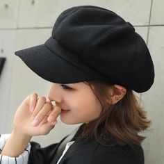 Feel awesome wearing our Women's Winter Newsboy Cap today. It is the perfect accessory for going outdoors. Get the stylish look you deserve wearing a beautifully handmade designed product, just for your collection.Item Type: Caps.Material: Wool.Head Circumference: about 56-58 cm / 22.05-22.83 inch.Season: Winter.Package Includes:1 x Women's Winter Newsboy Cap. Newsboy Cap Women, Grey Beret, Newsboy Cap Men, Driving Hat, Winter Beret, Anna Campbell, Berets Cap, Wool Berets, News Boy Hat