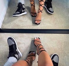 Jordan Couples, Couple Sneakers, Couple Fits, Black Relationship Goals, Bae Goals, Black Love Couples