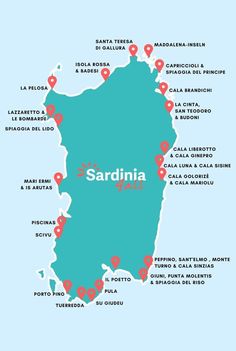 a map with the names and locations of various towns in spain, including major cities