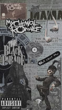 the black parade cover art for my chemical romance's new album, the black parade