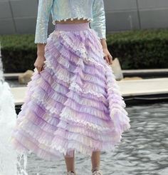 Women Purple Layered Tulle Skirt Rainbow Tutu Tulle Maxi Skirt Custom Plus Size Holiday Outfit sold by Dressromantic Fashion on Storenvy Custom Tulle Skirt, Long Tulle Skirt, Tulle Skirts Outfit, Plus Size Holiday, Bridesmaid Skirts, Tulle Long Skirt, Rainbow Skirt, Rainbow Tutu, Tulle Maxi Skirt