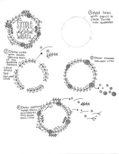 the diagram shows how to make an ornament with beads and other things in it