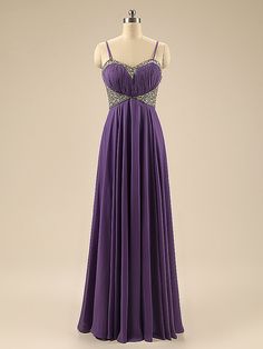 Women Party Dresses, Dresses Purple, Chiffon Prom Dress, Women Party, Evening Gowns Formal, Party Dresses For Women, Prom Gown, Prom Dresses Long, Purple Dress