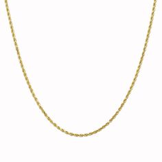 Diamond Cut Rope Chain Yellow Gold Rope Chain Necklace With Diamonds, Gold-plated Crescent Necklaces With Adjustable Chain, 14k Yellow Gold Rope Chain Necklace, Yellow Gold Plated Rope Chain Necklace, Luxury Gold-plated Rope Chain Necklace, Yellow Gold Chain, Rope Chain, My Favorite Things, Diamond Cut