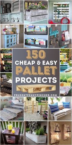 the ultimate guide to cheap and easy pallet projects for your garden or patio area