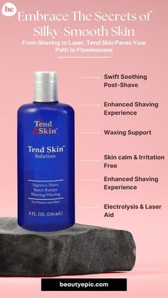 Tend Skin, Clinique Redness Solutions, Skin Bumps, Facial Toning, Prevent Ingrown Hairs, Razor Bumps, Skin Dryness, Clearer Skin, Grooming Routine