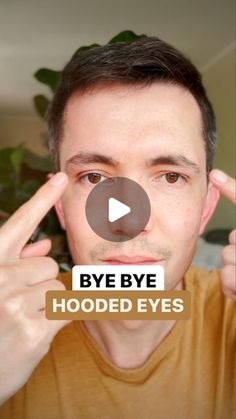 Lift Eyes Naturally, Eye Massage For Hooded Eyes, Diy Eyelid Tape Hooded Eyes, Get Rid Of Hooded Eyelids, Hooded Eye Lift Massage, Puffy Eyelids How To Get Rid Of, Sagging Eyelids Natural Remedies