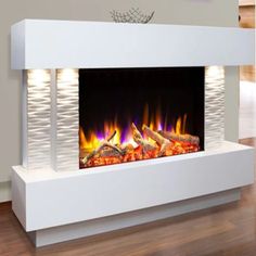 Best Electric Fireplace For Small Space Realistic Fireplace, Fireplace Dining Room, Led Fireplace, Basement Movie Room, Fireplace Cozy, Fireplace Bedroom, Fireplace Dimensions, Fireplace Feature Wall, Fireplace Dining