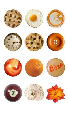 an assortment of different types of food on a white background with the words flash written below it