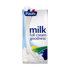 a carton of milk on a white background