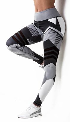 Material: Milk Silk Style2: Pencil Pants/Skinny Pants Features: Slim Fit Pattern: Printing Fashion Element: Asymmetry Gothic Leggings, High Waist Sports Leggings, Plus Size Fitness, Sport Woman Fitness, Gym Workouts Women, Elastic Leggings, Plus Size Workout, Legging Sport, Patterned Leggings