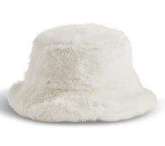 Stay warm and stylish with the Donna Salyers Fabulous Furs blake faux fur bucket hat. This gorgeous accessory features a slightly frosted finish and is lined in satin, making it perfect for dressing up or down. From Donna Salyers Fabulous Furs. Adjustable Faux Fur Hats With Lining, White Fluffy Hat, White Bucket Hat, Fur Bucket, Faux Fur Bucket Hat, Fur Bucket Hat, Fabulous Furs, Stay Warm, Bucket Hat