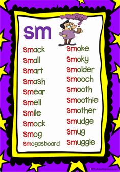 a purple and yellow poster with words that spell out the word smm on it