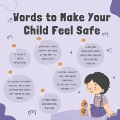 the words to make your child feel safe