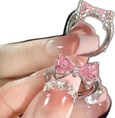 Cute Pink Round Rings, Adjustable Cat Design Rings, Trendy Cat Design Jewelry For Party, Trendy Cat Design Jewelry For Parties, Cute Pink Ring Jewelry, Cute Pink Promise Ring, Cute Pink Rings For Promise, Cute Pink Party Rings, Cute Pink Rings For Parties