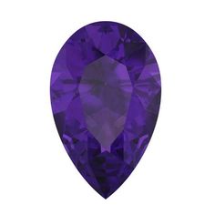 an amethorate purple gems on a white background