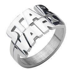 Star Wars Logos, Lego Logo, Steel Logo, Star Wars Jewelry, Mens Stainless Steel Rings, Star Wars Men, Star Wars Logo, Gold Chains For Men