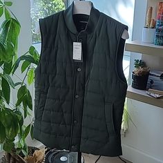 Brand New Vest That I Purchased But Was Too Small For Me. Pit To Pit:19.5" Length:25.5" Casual Nordstrom Outerwear For Spring, Nordstrom Casual Long Sleeve Outerwear, Nordstrom Outerwear For Fall Workwear, Nordstrom Fall Outerwear For Work, Camo Vest, Argyle Sweater Vest, Blue Puffer, Green Vest, Winter Vest