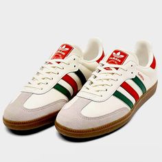 Send Offers. I May Accept. Brand New Never Worn Or Tried On 100% Authentic Straight From Adidas Fast Shipping Adidas Shoes Samba Green, Wales Bonner Samba Red, Red Adidas Sneakers With Synthetic Material, Adidas Samba Collegiate Green, Sambas Adidas, Adidas Red Synthetic Sneakers, Adidas New, Christmas Color, Adidas White