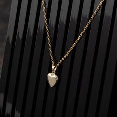 Perfect as a Valentine's gift or a heartfelt present for someone special, this love pendant is sure to make a lasting impression. Wear it alone for a subtle statement or layer it with other favorites for a trendy look. Show your love and appreciation with this beautiful 14k gold 3D heart necklace. *Free Express International Shipping *Free returns within 14 days from the order date. *14K solid gold chain is included if you select. NEXT BUSINESS DAY SHIPPING! PRODUCT DETAILS *The product is made of 100% 14k Solid Gold and it has a 14K or 585 stamp on item. (We don't sell filled or plated jewelry) *The package includes a gold certificate.  *The product includes 14K solid gold chain. *Every package comes in a gift box. *14K gold indicates that the product is produced from 58% pure gold. *Chai Heart Necklace With Cable Chain For Anniversary, Anniversary Heart Necklace With Cable Chain, Heart-shaped Charm Necklace With Cable Chain For Anniversary, Heart-shaped Charm Necklace For Anniversary, Valentine's Day Heart Necklace With Cable Chain For Anniversary, Elegant Double Heart Charm Necklaces For Keepsake, Elegant Double Heart Charm Necklace Keepsake, Elegant Charm Necklaces For Valentine's Day Keepsake, Valentine's Day Heart Necklace With Cable Chain