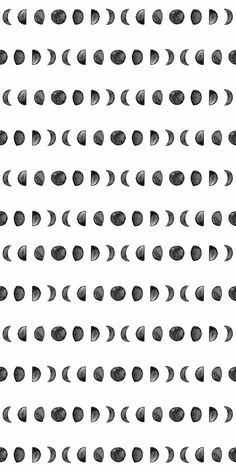 a black and white pattern with circles on it