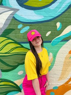 Keep the sun out of your face this summer while also looking stylish!! This bright pink hat is perfect for the beach, running errands, or to add a pop of color to your outfit!! Add another smiley accessory! Layered Smiley Necklace https://www.aspynandivy.com/products/layered-smile-necklace?_pos=1&_sid=bbf52c6cc&_ss=r Adjustable Pink Sun Hat For Day Out, Casual Pink Hats For Day Out, Pink Summer Baseball Cap, Pink Playful Baseball Cap, Fun Sun Hats For Spring, Trendy Pink Sun Hat, Playful Pink Baseball Cap, Trendy Sun Hat For Day Out, Casual Sun Hat For Festivals