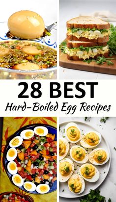 28 best hard - boiled egg recipes