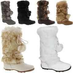 We will issue a. Camel Boots, Trendy Boots, Faux Fur Boots, Boots Womens, Faux Fur Pom Pom, Women's Hats, Swag Shoes, Fur Boots, Hats For Sale