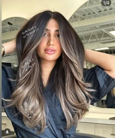 Brunette Tones, Balayage Styles, Brown Hair Inspo, Balayage Hair Dark, Dark Hair With Highlights