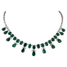 The design of the necklace is both classic and contemporary, with a sleek and sophisticated choker silhouette that sits elegantly on the neckline. Whether worn as a standalone statement piece or layered with other necklaces for a personalized look, this Zambian Emerald Gemstone Choker Necklace is sure to make a lasting impression. FOLLOW SPECTRUM JEWELS storefront to view the latest collection & exclusive pieces. Spectrum Jewels is proudly rated as a Top Seller on 1stDibs with 5 star customer re Gemstone Choker Necklace, Gemstone Choker, Zambian Emerald, Necklace Diamond, Modern Necklaces, White Gold Jewelry, Emerald Stone, Necklace Choker, Emerald Gemstone