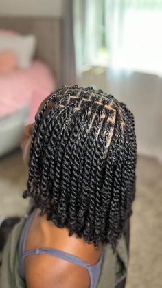 Cute Twist Braids Hairstyles, Natural Cornrow And Twist Hairstyles, Twist Locs Natural Hair, Two Strand Twist Girl, Twists With Natural Hair Only, Small Twist On Natural Hair, Natural Twisting Hairstyles, Nature Twist Hairstyles, Protective Hairstyles For Natural Hair Twists