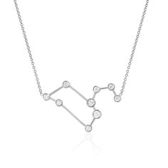 PRICES MAY VARY. This necklace features the Leo constellation as a charm available in several metallic hues. The star arrangements are accentuated by bezel set zirconia stones, creating a unique and intriguing design. It is a subtle and sophisticated way to add just the right amount of shine to almost any ensemble. A perfect gift for anniversaries, birthdays, and graduations. You can also gift these to your sorority sisters, bridesmaids, and best friends. Quality - Crafted in sterling silver 925 Capricorn Constellation, Goddess Gifts, Leo Constellation, Constellation Jewelry, Sorority Sisters, Constellation Necklace, Zodiac Necklace, Sterling Necklaces, Zodiac Necklaces