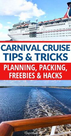 Carnival cruise tips & tricks - planning, packing, freebies & hacks Carnival Cruise Packing List 8 Day, Carnival Bahamas Cruise, Carnival Cruise Ships By Size, Carnival Cruise Packing List 5 Day, Carnival Cruise Freebies, Carnival Cruise Tips And Tricks, Cruise Ship Hacks