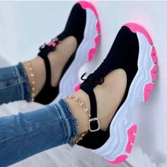 Women's Casual Tennis Sneakers Comfortable Non-slip Flat Shoes Casual Shoes Women Flats, Tennis Sneakers, Orthopedic Shoes, Sport Shoes Women, Casual Sport Shoes, Loafer Flats, Flat Shoes Women, Comfortable Shoes, Womens Sneakers