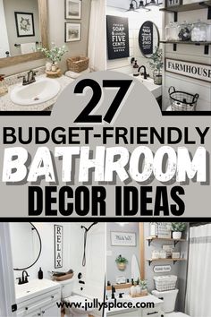 Bathroom Decor Ideas Bathroom Design Color, Small Apartment Bathroom Ideas, Small Powder Rooms, Sea Bathroom Decor, Interior Bathroom Design, Bathroom Layout Ideas, Apartment Bathroom Ideas, Diy Bathroom Ideas, Small Bathroom Decor Ideas