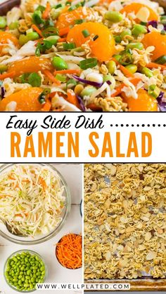 easy side dish recipe for ramen salad