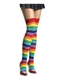 These Pair Of Sexy Thigh High Socks Will Make You Feel Bright And Shiny On Any Day! New Without Tags In Original Packaging. * One Size Fits Most: Approximately - Women's Size 8-11 Or Men's Size 6-9 * Color: Rainbow * Material: 95% Polyester, 5% Spandex High Quality Lgbt - Gay, Lesbian Bisexual And Transgender Accessories! Playful Multicolor Knee-high Socks, Multicolor Stretch Knee-high Socks, Stretch Multicolor Knee-high Socks, Casual Multicolor Stockings, Playful Thigh-high Fitted Socks, Playful Thigh High Fitted Socks, Multicolor Thigh High Casual Socks, Multicolor Casual Thigh-high Socks, Casual Multicolor Thigh High Socks