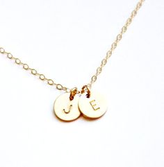 Tiny Gold Initial Necklace 1, 2 or 3 Initial Necklace, Personalized Necklace, Dainty Gold Necklace, Dainty Hand Stamped 14k Gold Charm Necklaces, Personalized Gold Charm Necklaces For Best Friend Gift, Dainty Hand Stamped Necklaces For Best Friend Gift, Minimalist Hand Stamped Charm Necklace For Best Friend, Dainty Hand Stamped Initial Pendant Charm Necklaces, Dainty Hand-stamped Initial Pendant Charm Necklaces, Minimalist Personalized 14k Gold Filled Charm Necklaces, Dainty Hand Stamped Initial Pendant Charm Necklace, Personalized Minimalist 14k Gold-filled Charm Necklace