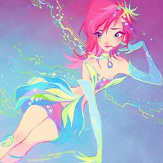 ArtStation - Lady Shalirin Tecna Winx Club, The Winx Club, Fairy Artwork, Fairy Girl, Kids Shows, Winx Club, Magical Girl