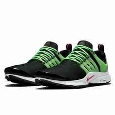 Find Nike Air Presto Low Running Trainers Sport Men Shoes Black/green Size 10 on eBay in the category Clothing, Shoes & Accessories>Men>Men's Shoes>Athletic Shoes. Sporty Green Custom Sneakers For Streetwear, Green Sporty Sneakers For Streetwear, Sporty Green Sneakers For Streetwear, Green Custom Sneakers With Boost Midsole For Streetwear, Green Sneakers With Boost Midsole, Green Boost Midsole Sneakers Sporty Style, Green Sporty Sneakers With Boost Midsole, Functional Green Sneakers For Streetwear, Green Functional Sneakers For Streetwear