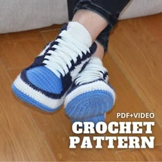 My crochet patterns are designed to be easy to follow, even for beginners. These cozy and stylish sneaker slippers are perfect for wearing around the house and are inspired by the design of a well-known brand. These unique and high-quality designs ensure a fun and engaging crochet experience with stunning results. IMPORTANT: 🔺This is a Digital PDF Crochet Pattern ONLY 🔺Finished baby items won't be shipped to you. Thanks for your understanding! BENEFITS: 🔸Easy to follow, even for beginners 🔸U Slippers Crochet Pattern, Easy Crochet Slippers, Slippers Crochet, Crochet Slipper Pattern, Crochet Simple, Slippers Pattern, Sneaker Slippers, Crochet Shoes, Men's Shoe